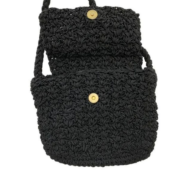 Vintage 90s Temma Dahan Crochet Shoulder Bag - Picture 2 of 4